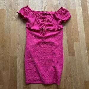 Sonoma Goods Pink Mini Bodycon Dress - Size Medium *New Condition*
